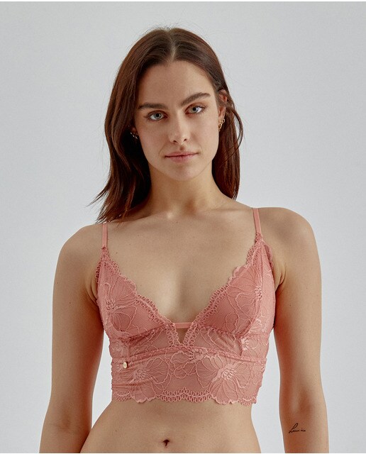 Bralette Savane de encaje floral de esti