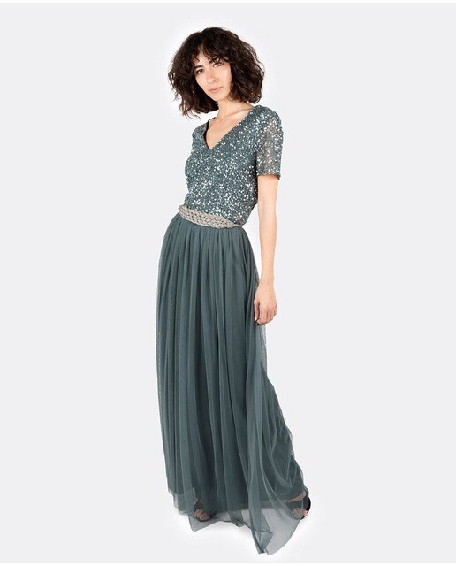 vestido tul el corte ingles