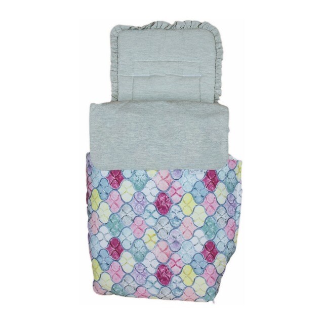 Saco Universal Rosy Fuentes para capazo en color gris combinado · El Corte  Inglés