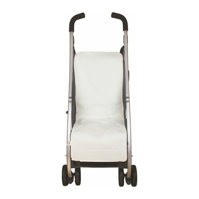 Colchoneta Silla Ligera Universal Rosy Fuentes en camel Reversible