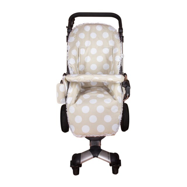 Colchoneta silla hamaca grande Rosy Fuentes en camel