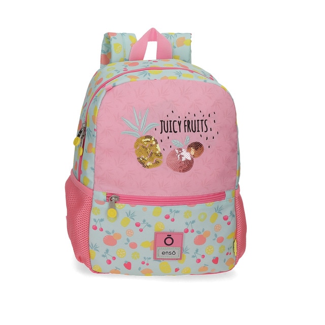 Mochila Enso Juicy Fruits con bolsillos laterales y cremallera · Enso · El  Corte Inglés