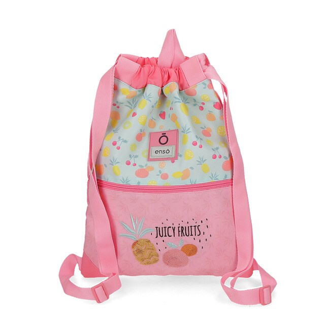 Mochila Enso Juicy Fruits tipo saco en rosa · Enso · El Corte Inglés
