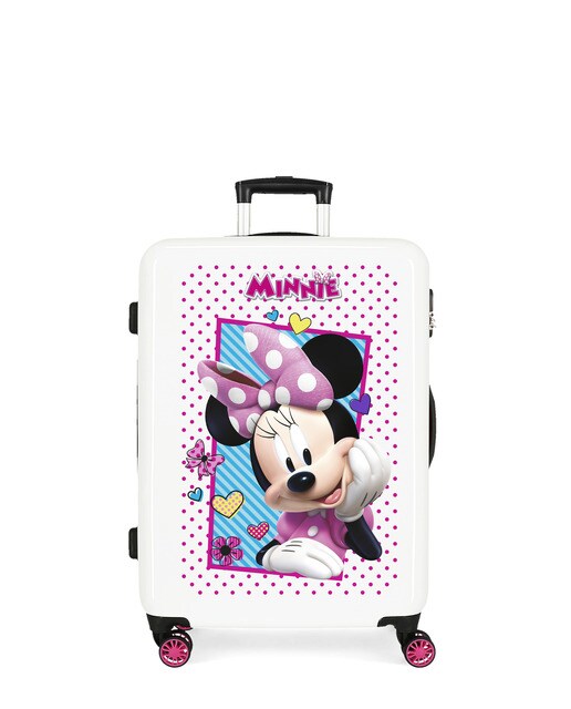 Maleta mediana Minnie Joy rígida con capacidad de 70L · Disney · El Corte  Inglés