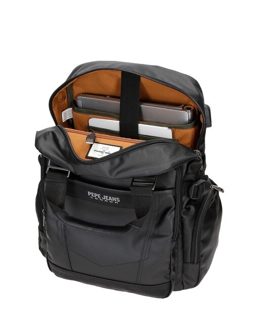 Mochila de hombre Pepe Jeans Paxton en negro para portátil y tablet · Pepe  Jeans · El Corte Inglés