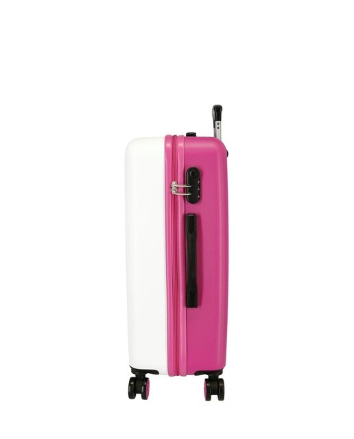 Juego de maletas (cabina y mediana) Enjoy \u0026 Smile Happy Time rígidas con  capacidad de 104L · Movom · El Corte Inglés