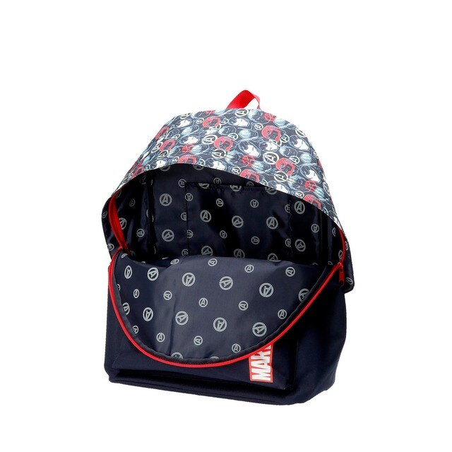 Mochila Escolar Avengers Team con bolsillo frontal y banda adaptable ·  Personajes · El Corte Inglés