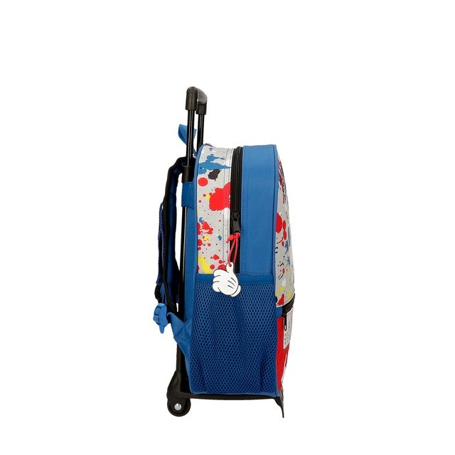 Mochila Disney Mickey Colour Mayhem 33cm con carro y bolsillos laterales ·  Disney · El Corte Inglés
