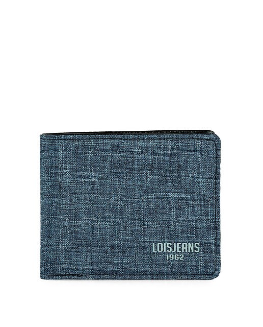 Cartera de hombre Lois Harrison en tejido denim color azul · Lois · El  Corte Inglés