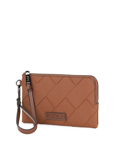 Cartera de mujer Lois Edziza en color marrón con asa de mano · Lois · El  Corte Inglés