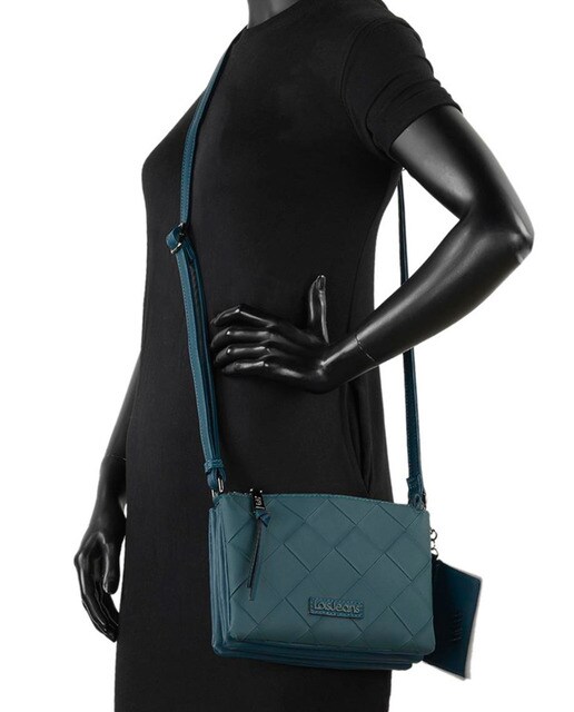 Bandolera de mujer Lois Edziza en color azul con monedero · Lois · El Corte  Inglés