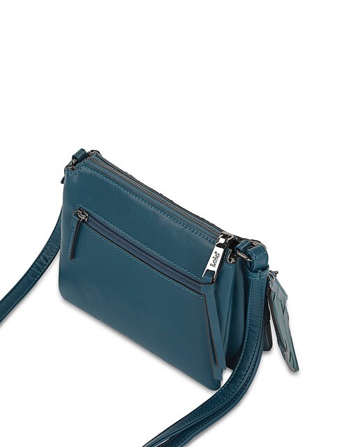 Bandolera de mujer Lois Edziza en color azul con monedero · Lois · El Corte  Inglés