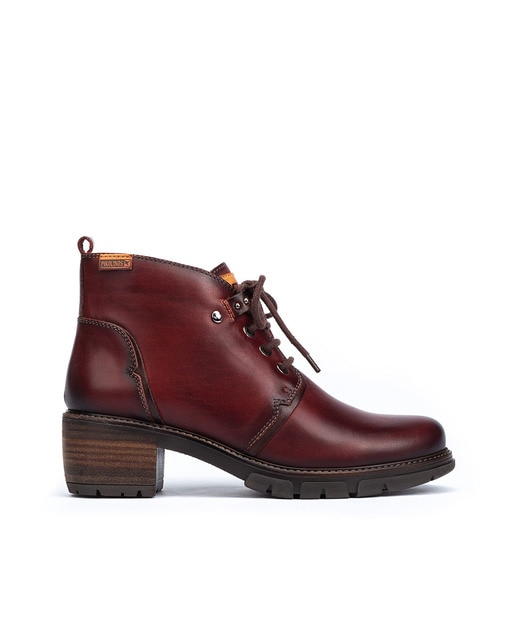 botines granates