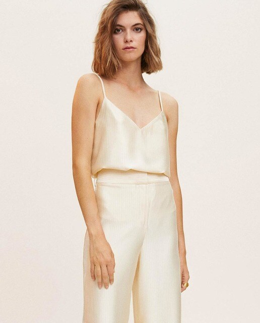 Top de mujer de tirantes y escote en pico · Lola Casademunt · El Corte  Inglés