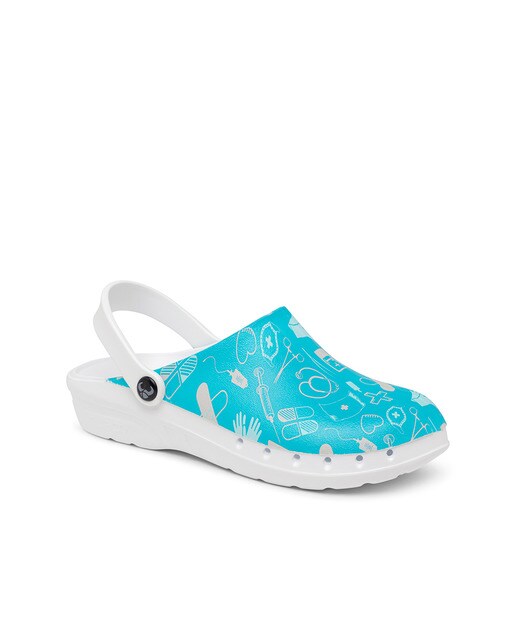 Zuecos suecos oden estampado - WORKIMA