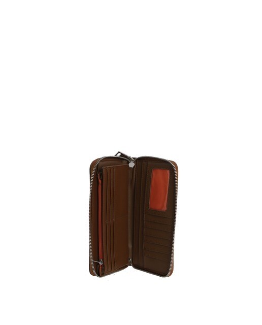 Cartera grande de mujer Fun \u0026 Basics Clamina camel con cremallera · Fun \u0026  Basics · El Corte Inglés