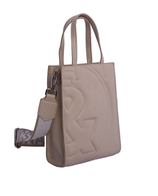 Bolso de mano Fun \u0026 Basics Ketty color beige con cremallera · Fun \u0026 Basics  · El Corte Inglés
