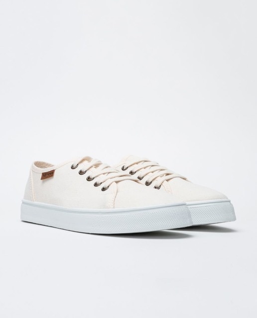 Zapatillas de lona de mujer ecológicas de piqué en crudo · Zhoes Brand · El  Corte Inglés