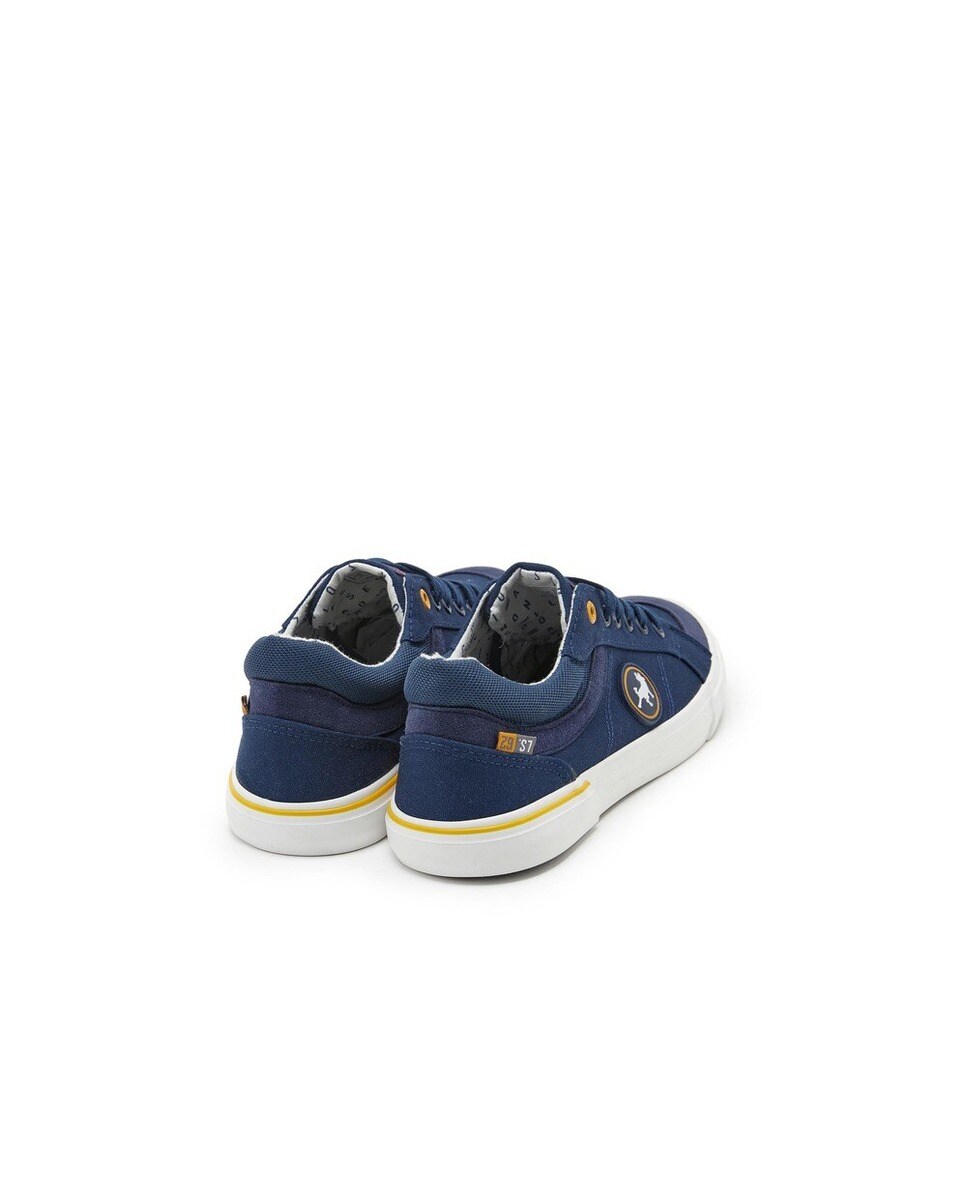 Zapatillas de lona de hombre en color azul con cierre de cordones · Lois ·  El Corte Inglés