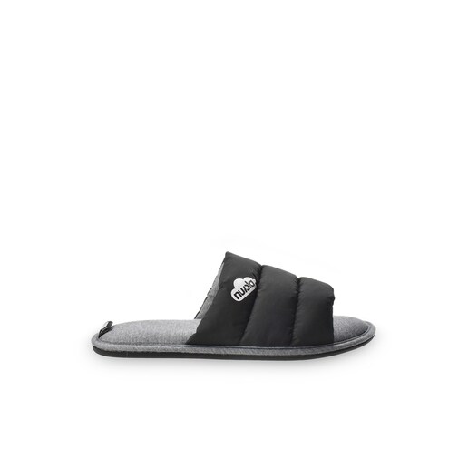Imagen 0 de Zapatillas de casa unisex abiertas color negro