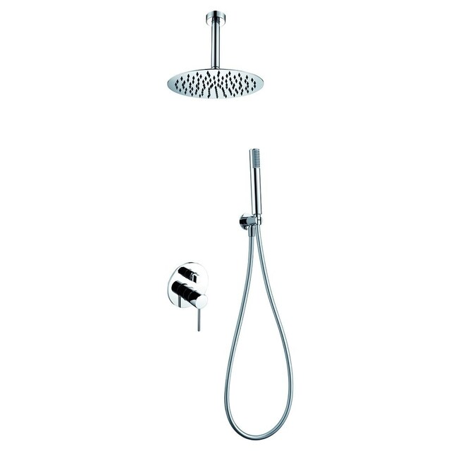 Imagen 0 de Conjunto de ducha monomando empotrado Thalos Stick Imex