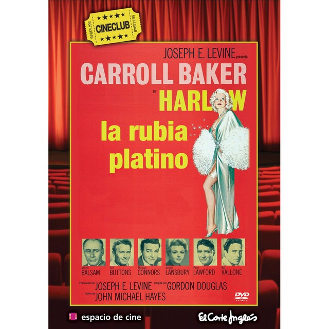 Imagen 0 de Harlow la rubia platino. Cineclub (DVD)