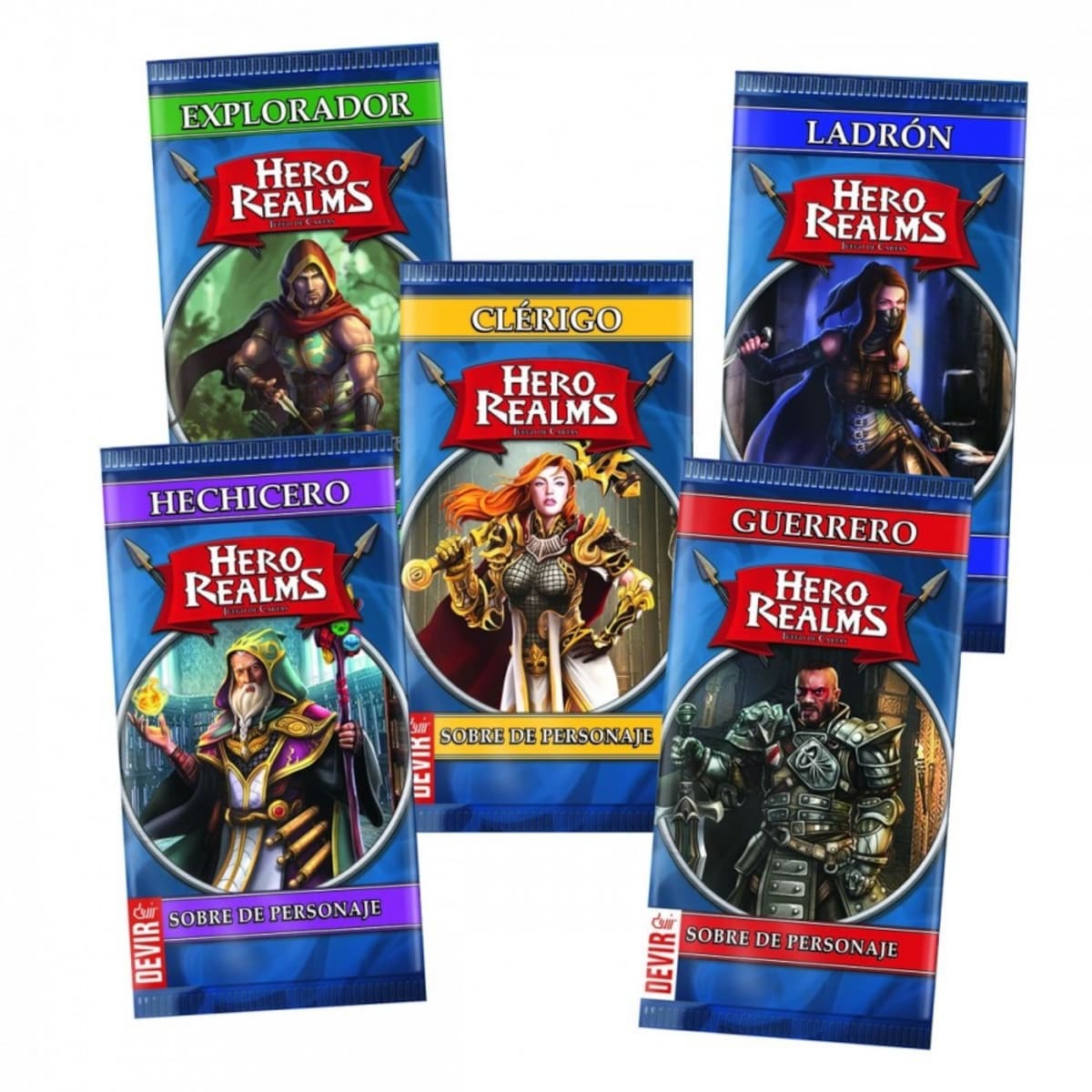 Hero realms: sobre de personaje de guerrero 1