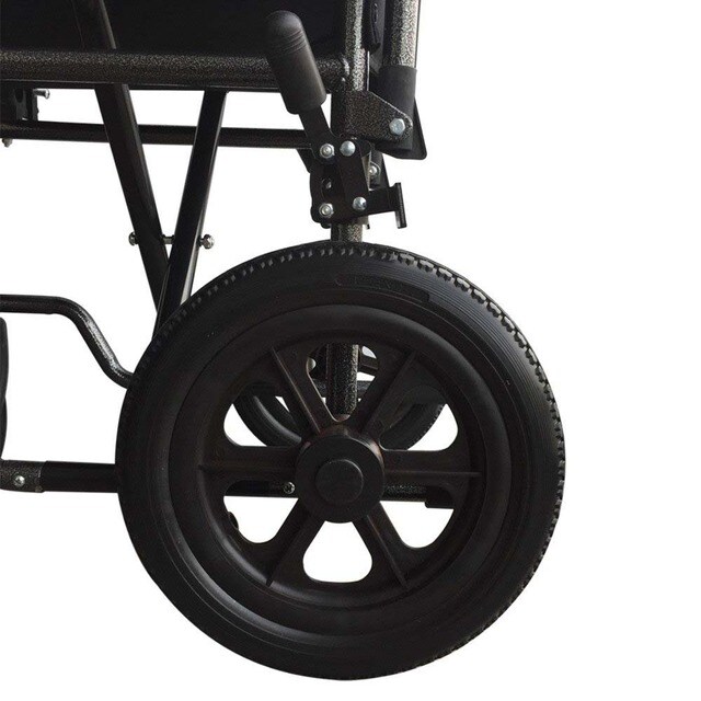 silla de ruedas de acero plegable con reposapiés y reposabrazos silla de ruedas de acero plegable con reposapiés y reposabrazos