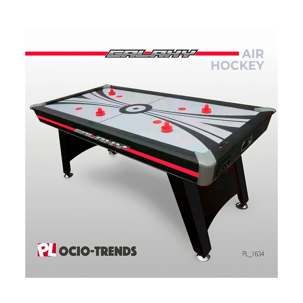 Mesa New Air Hockey Galaxy Devessport - Negro Negro-2