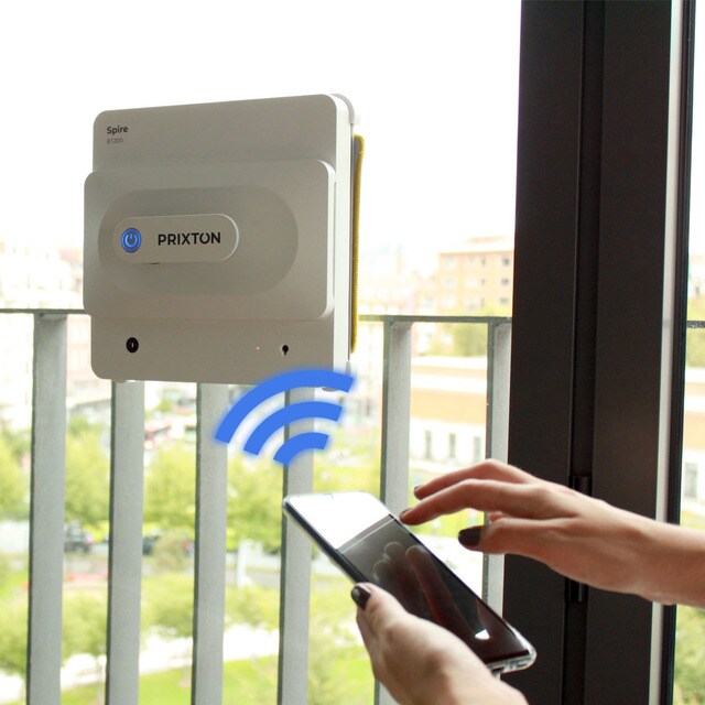 Robot Limpiacristales Windows Cleaner Prixton, Mando y Almohadillas  incluidas · El Corte Inglés