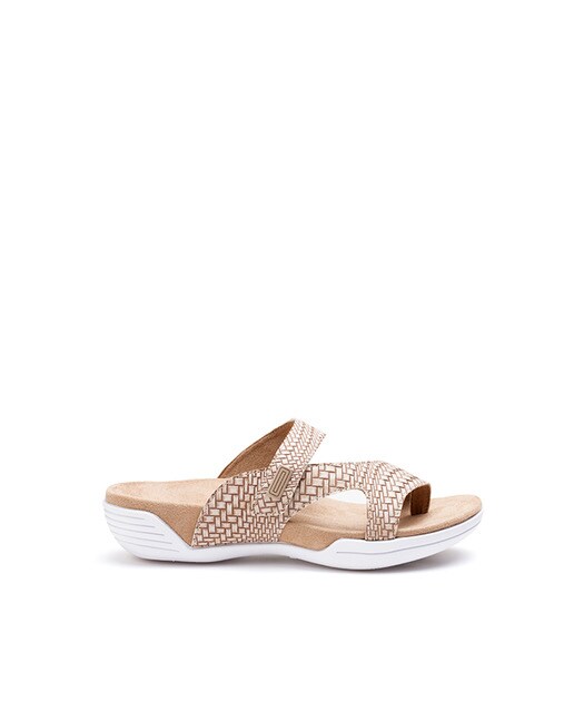 Sandalias planas de mujer Suecos con tira decorativa en color nude · Suecos  · El Corte Inglés