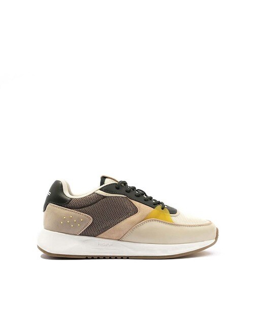 Zapatillas deportivas de mujer en piel combinada y suela serigrafiada · Hoff  · El Corte Inglés