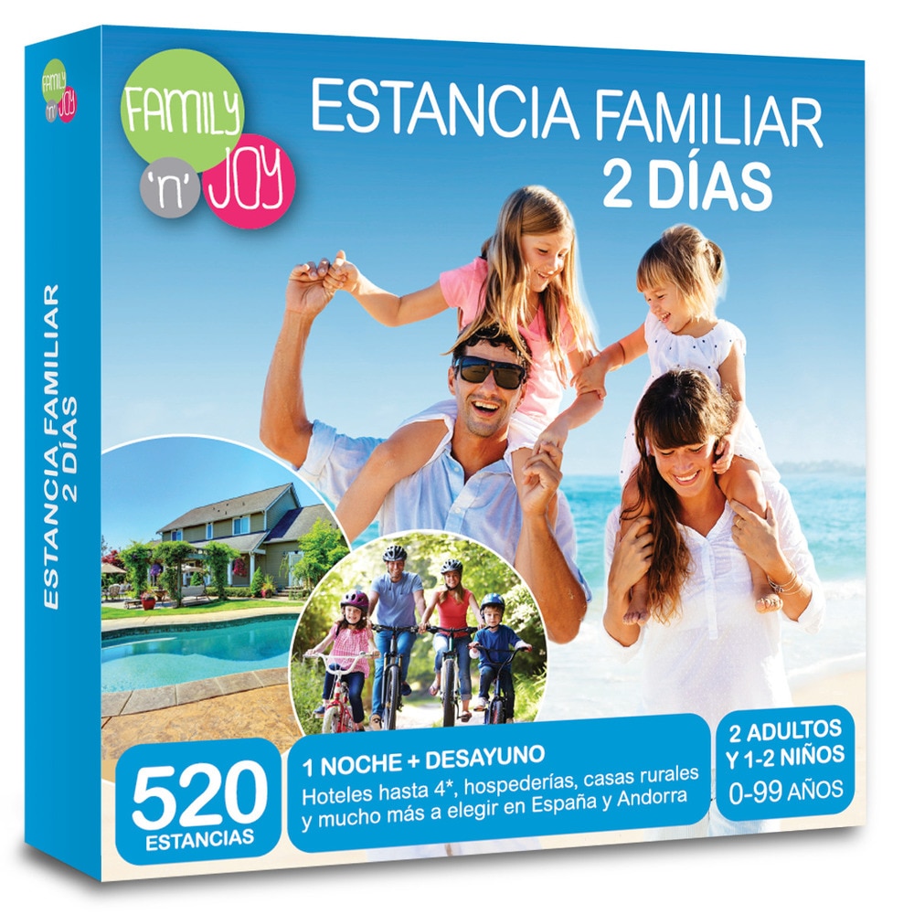 Imagen 0 de NJOY Experiences Caja Regalo Estancia familiar 2 días