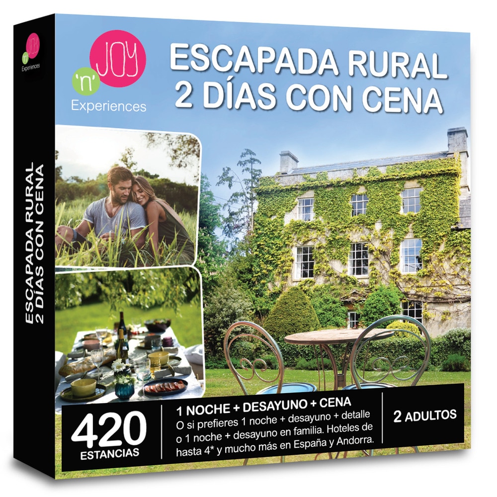 Imagen 0 de NJOY Experiences Caja Regalo Escapada Rural 2 días con cena
