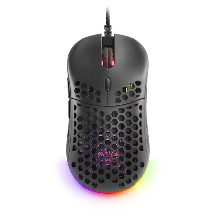 Ratón Gaming RGB Mars Gaming MM55 Negro