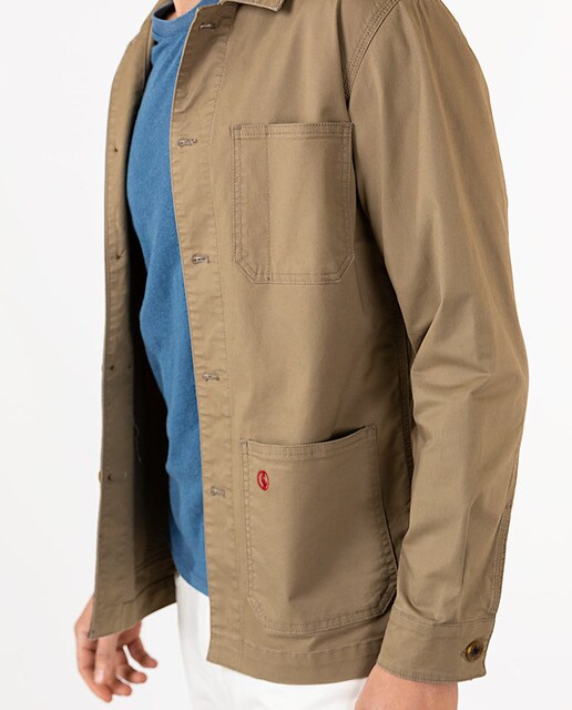 Chaqueta de hombre estilo sobrecamisa en color camel · El Ganso · El Corte  Inglés