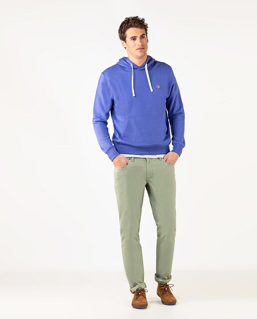 Sudadera de hombre lisa y capucha · El Ganso · El Corte Inglés