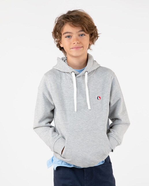 Sudadera de niño en color gris con capucha · El Ganso · El Corte Inglés