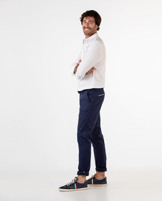 Camisa Non Iron de hombre slim lisa en color blanco · El Ganso · El Corte  Inglés