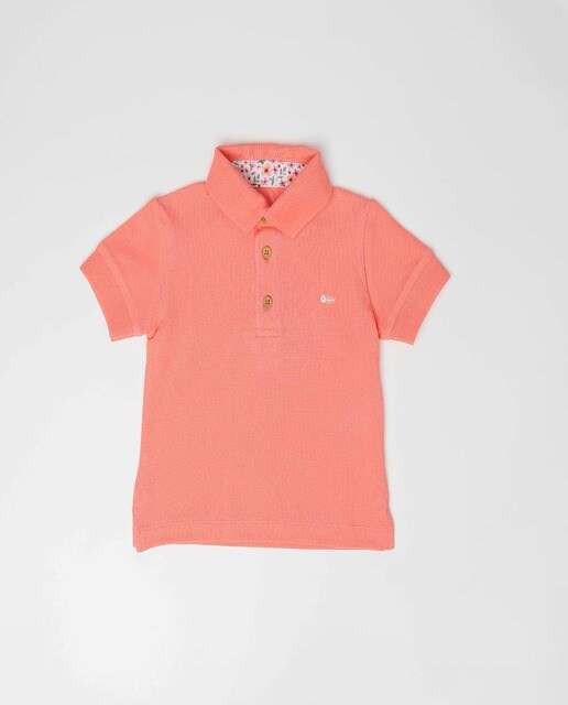 polo niño manga corta