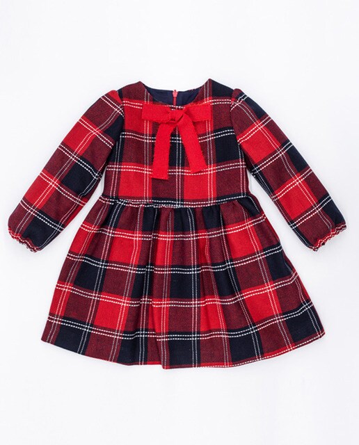 VESTIDO TARTÁN - N de Nube
