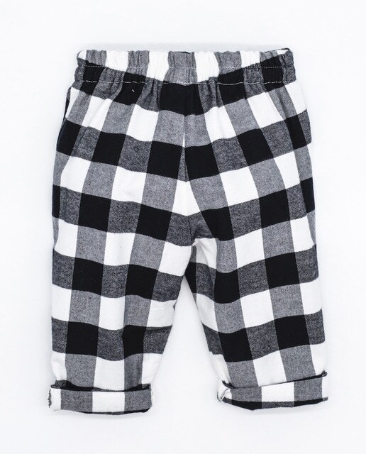 Pantalones a cuadros para niños y niñas recién nacidos, Leggings, ropa a  cuadros|Pantalones| - AliExpress