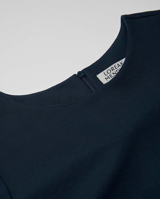 Vestido de punto roma y manga larga · Loreak Mendian · El Corte Inglés