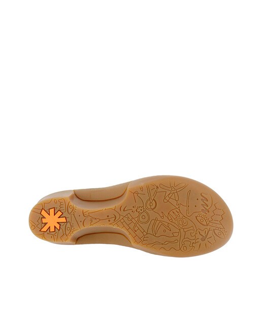 Zapatos de salón de mujer de piel en color coral · ART · El Corte Inglés