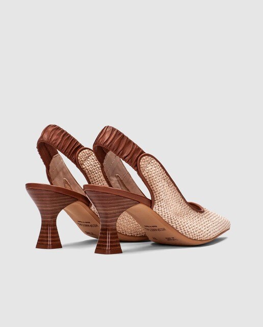 Zapatos de salón de mujer destalonados color camel · Hispanitas · El Corte  Inglés