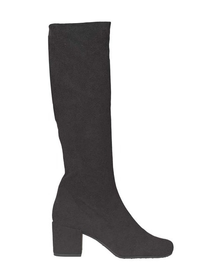 Botas de mujer Jaime Mascaró en tela negra efecto ante · Jaime Mascaró · El  Corte Inglés