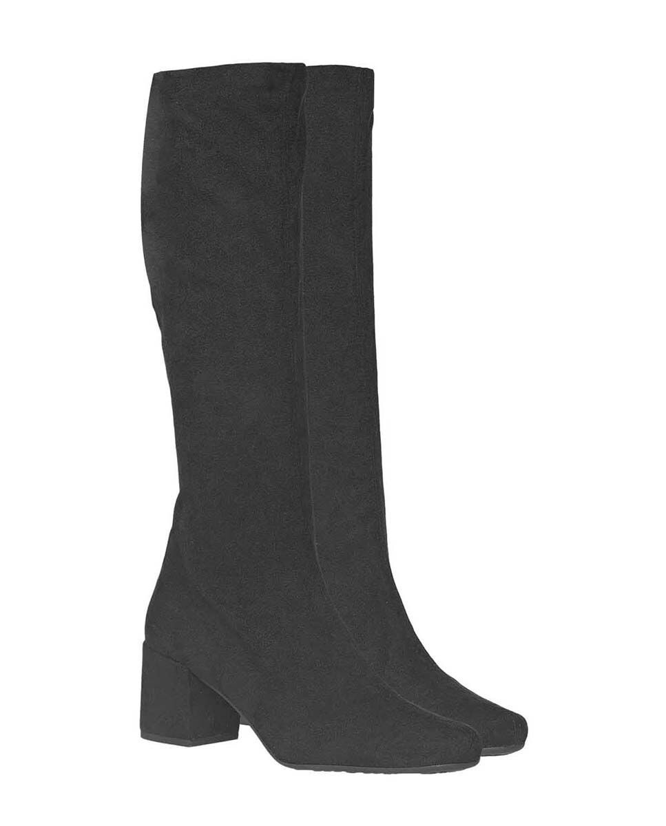 Botas de mujer Jaime Mascaró en tela negra efecto ante · Jaime Mascaró · El  Corte Inglés
