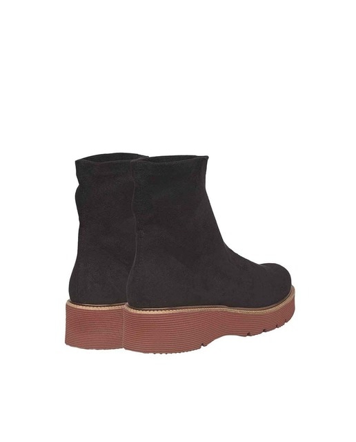Botines de mujer Úrsula Mascaró en tela negra efecto ante · Úrsula Mascaró  · El Corte Inglés