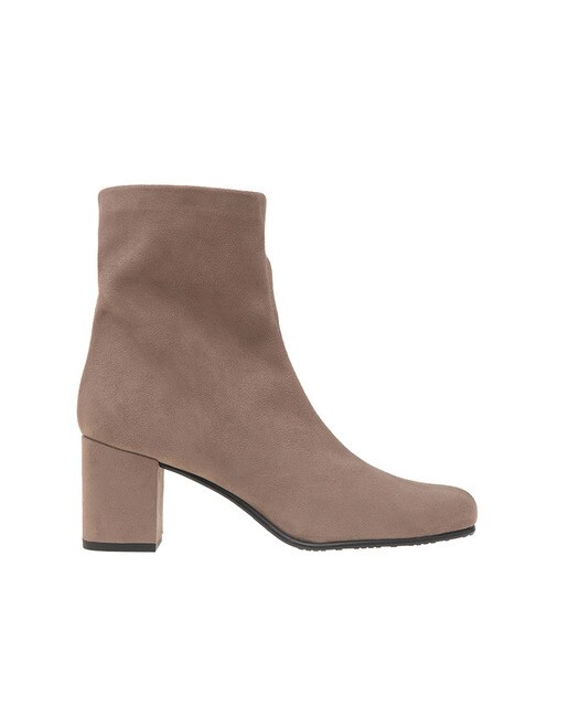 Botines de mujer en tela elástica marrón · Mascaró · El Corte Inglés
