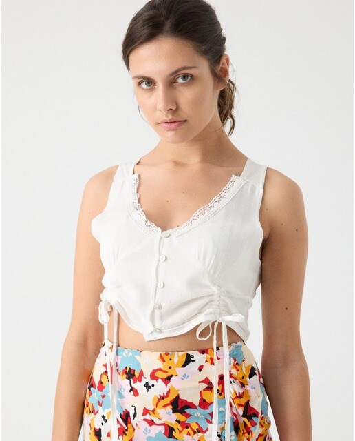 Camisas, Blusas y Tops mujer · Blancos · Moda mujer · El Corte Inglés  (1.139) · 8